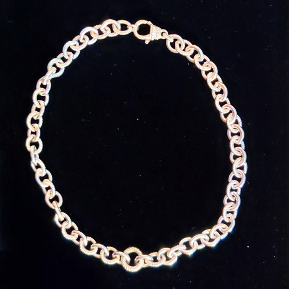 Judith RIPKA HeavySterling Silver Necklace.